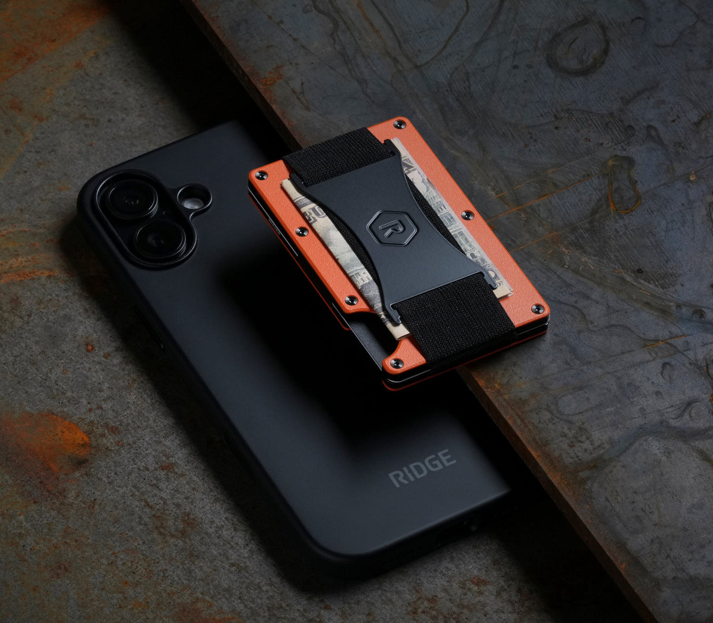 Ridge Wallet for MagSafe - Basecamp Orange