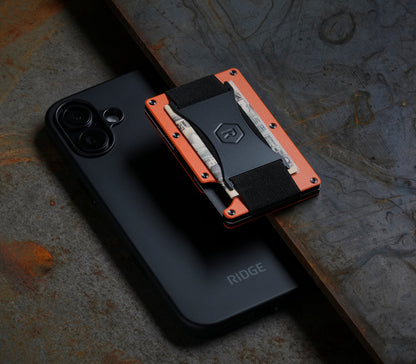 Ridge Wallet for MagSafe - Basecamp Orange