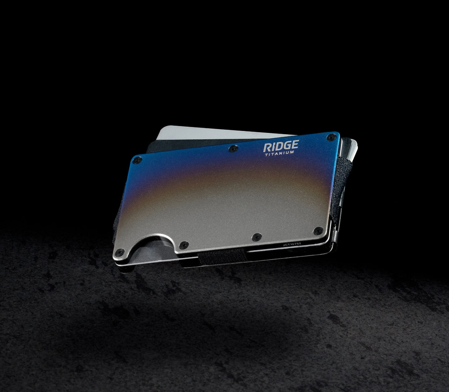 Ridge Wallet - Burnt Titanium