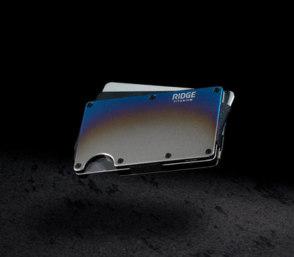 Ridge Wallet - Burnt Titanium