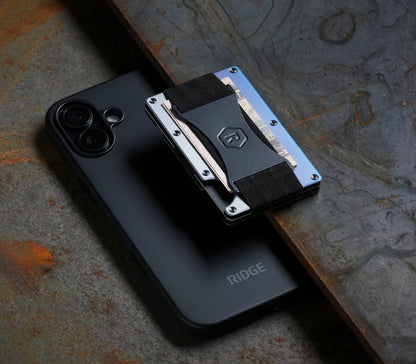 Ridge Wallet for MagSafe - Burnt Titanium