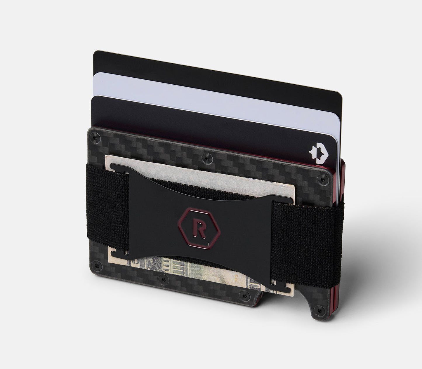 Ridge Wallet - Oxblood Carbon 004