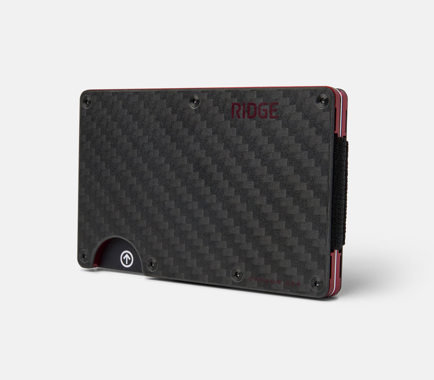 Ridge Wallet - Oxblood Carbon 004