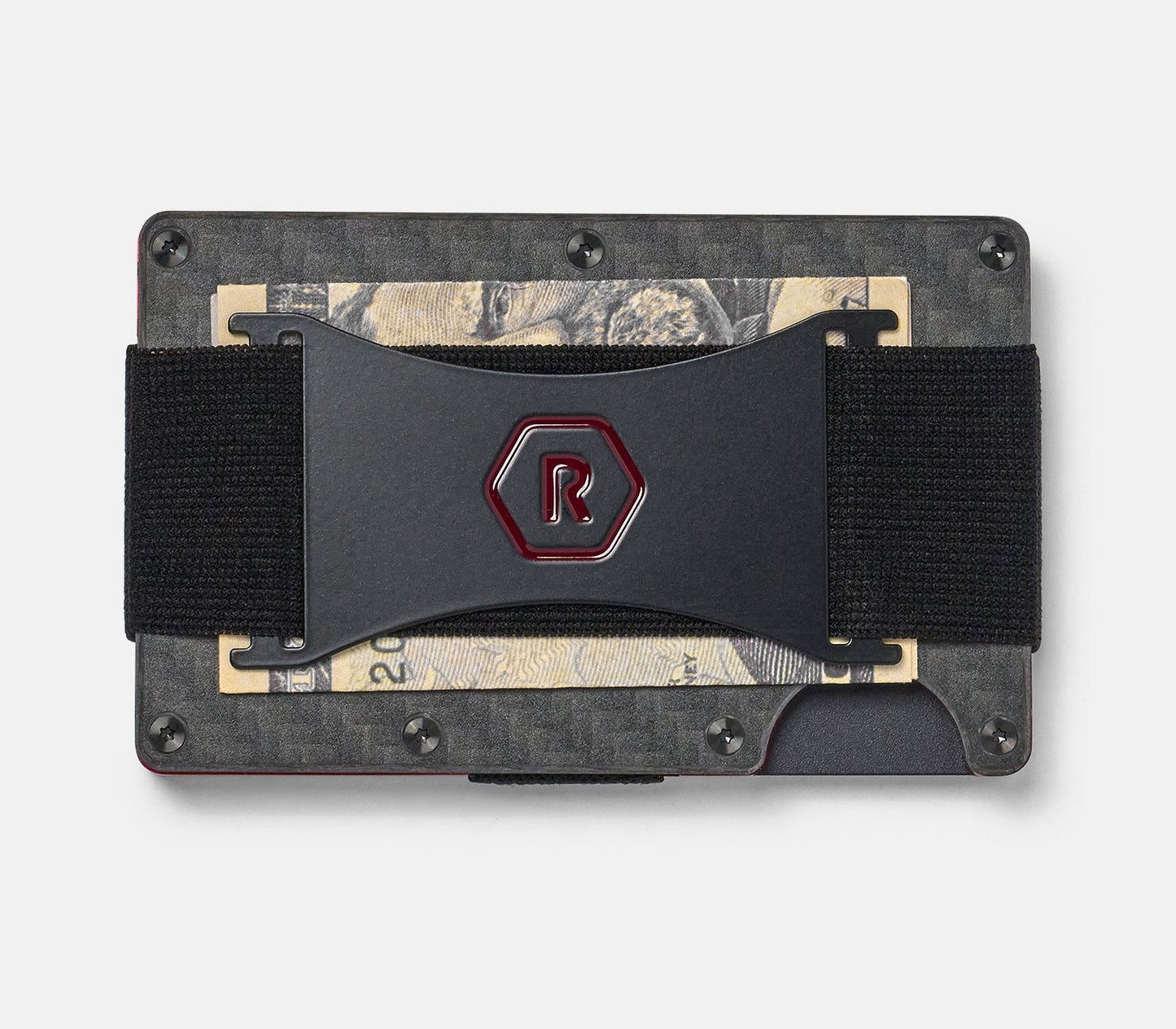 Ridge Wallet - Oxblood Carbon 004