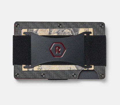 Ridge Wallet - Oxblood Carbon 004