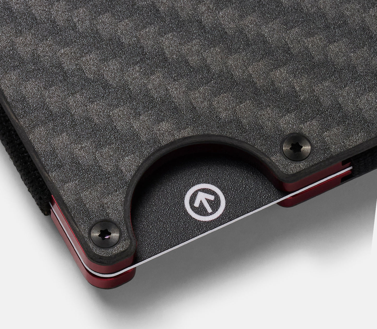 Ridge Wallet - Oxblood Carbon 004