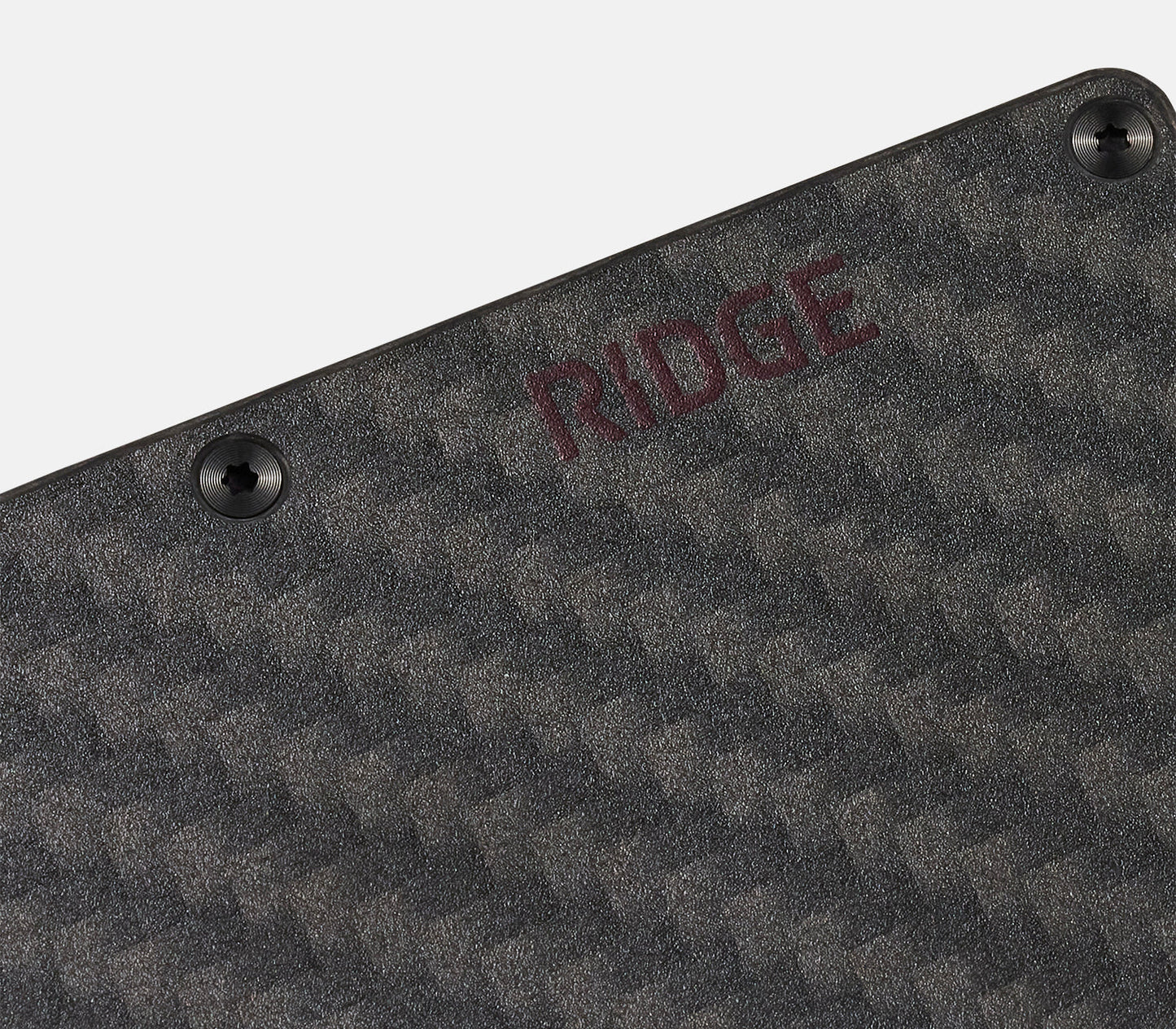 Ridge Wallet - Oxblood Carbon 004