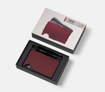 Ridge Wallet - Oxblood