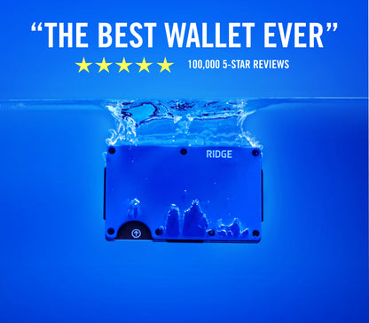 Ridge Wallet - High Dive Blue