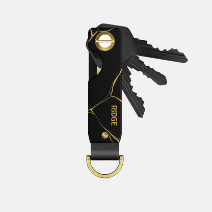 Ridge KeyCase - Kintsugi - Black