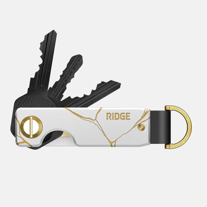 Ridge KeyCase - Kintsugi - White