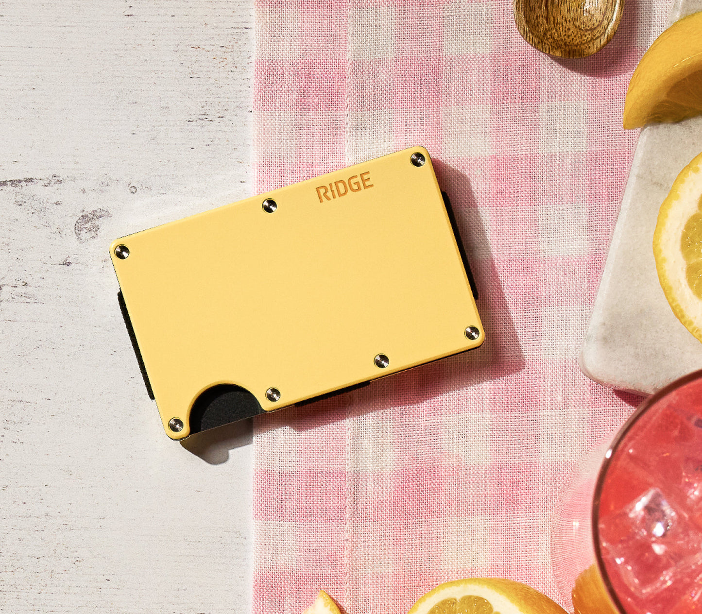 Ridge Wallet - Lemonade