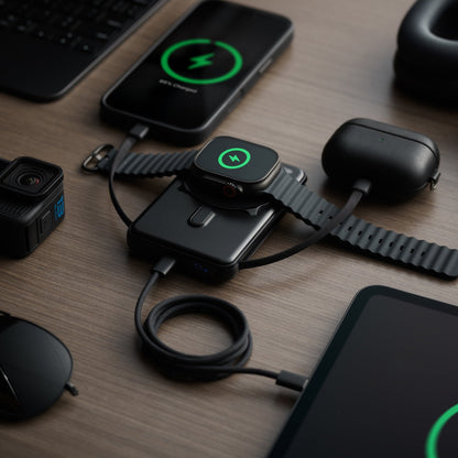 Magnetic Power Bank Bundle (2-Pack) - Matte Black