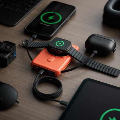 Magnetic Power Bank Bundle (3-Pack) - Basecamp Orange