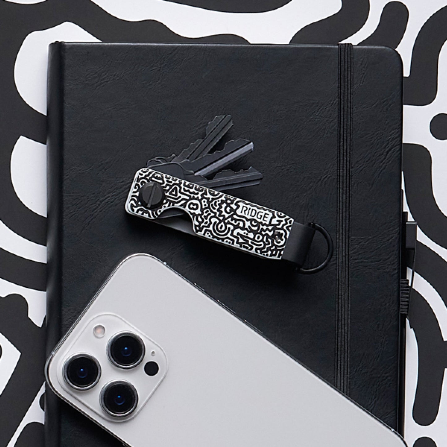 Ridge KeyCase - Mr Doodle