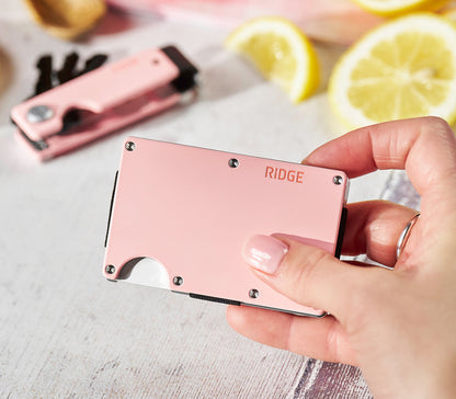 Ridge Wallet - Pink Lemonade