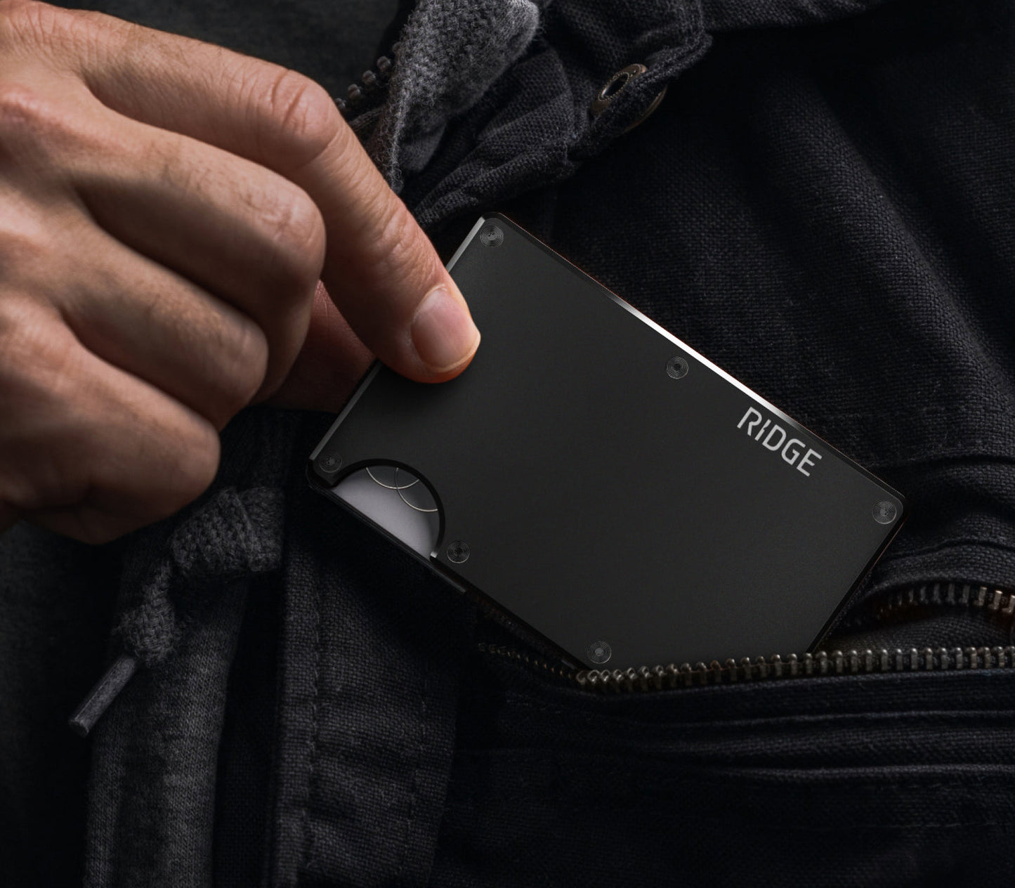 Ridge Wallet - Royal Black