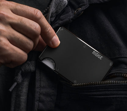 Ridge Wallet - Royal Black