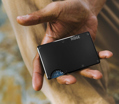 Ridge Wallet - Royal Black