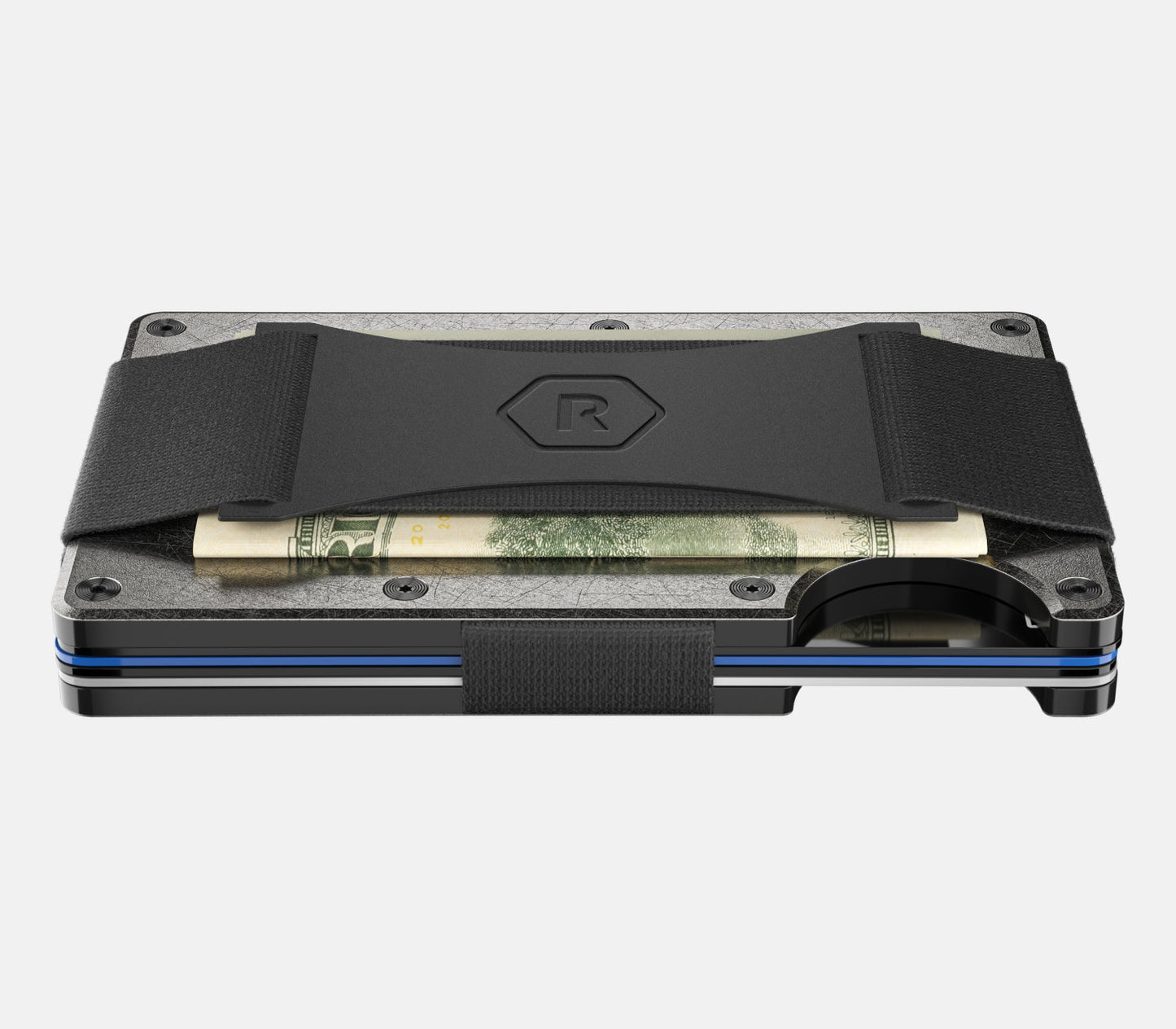 Ridge Wallet - Stonewashed Titanium