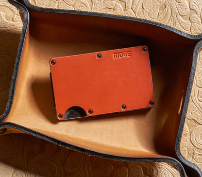 Ridge Wallet - Tobacco Brown Leather