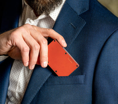 Ridge Wallet - Tobacco Brown Leather