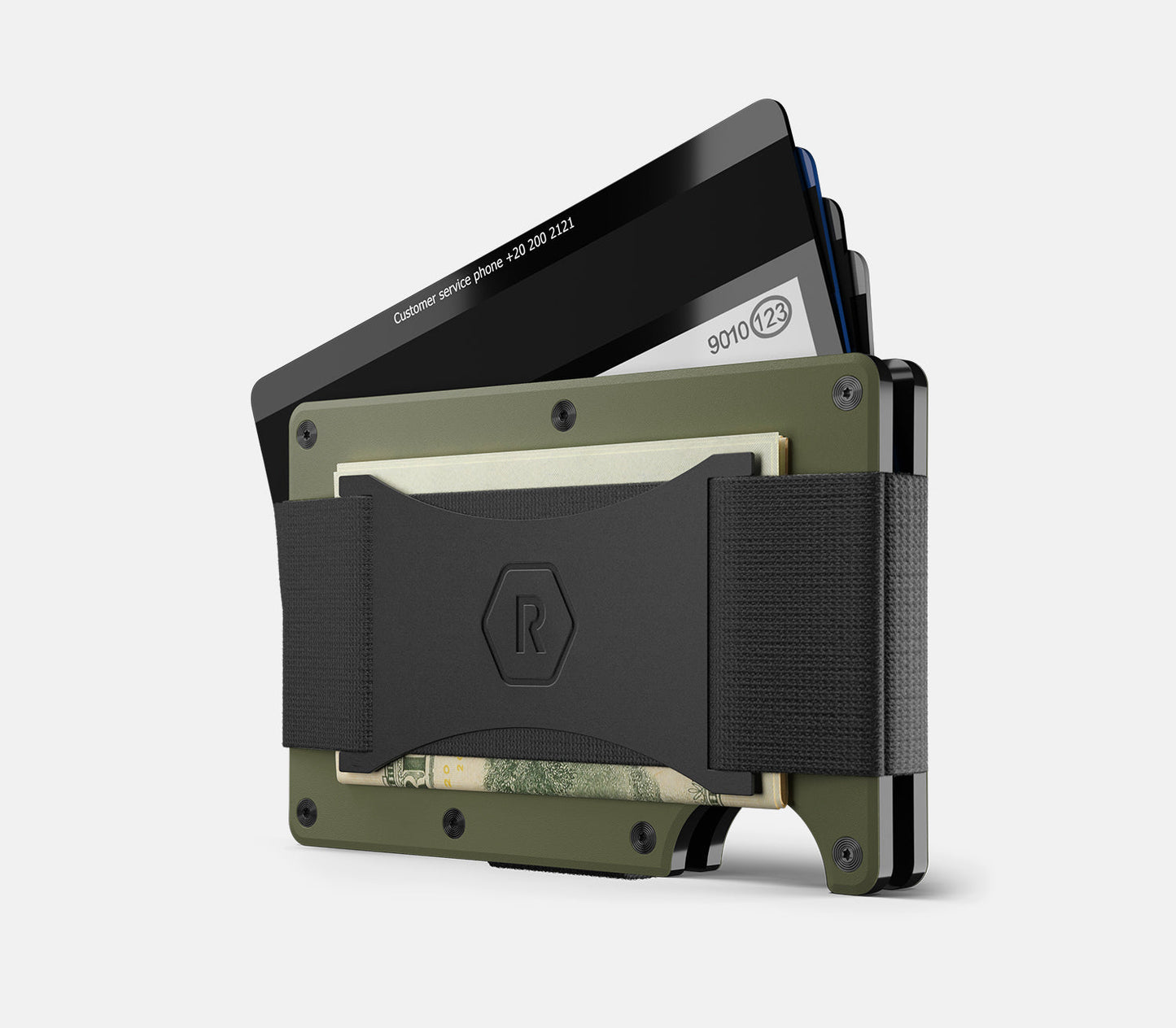 Ridge Wallet - Matte Olive
