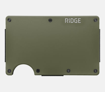Ridge Wallet - Matte Olive