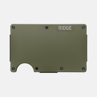 Ridge Wallet - Matte Olive
