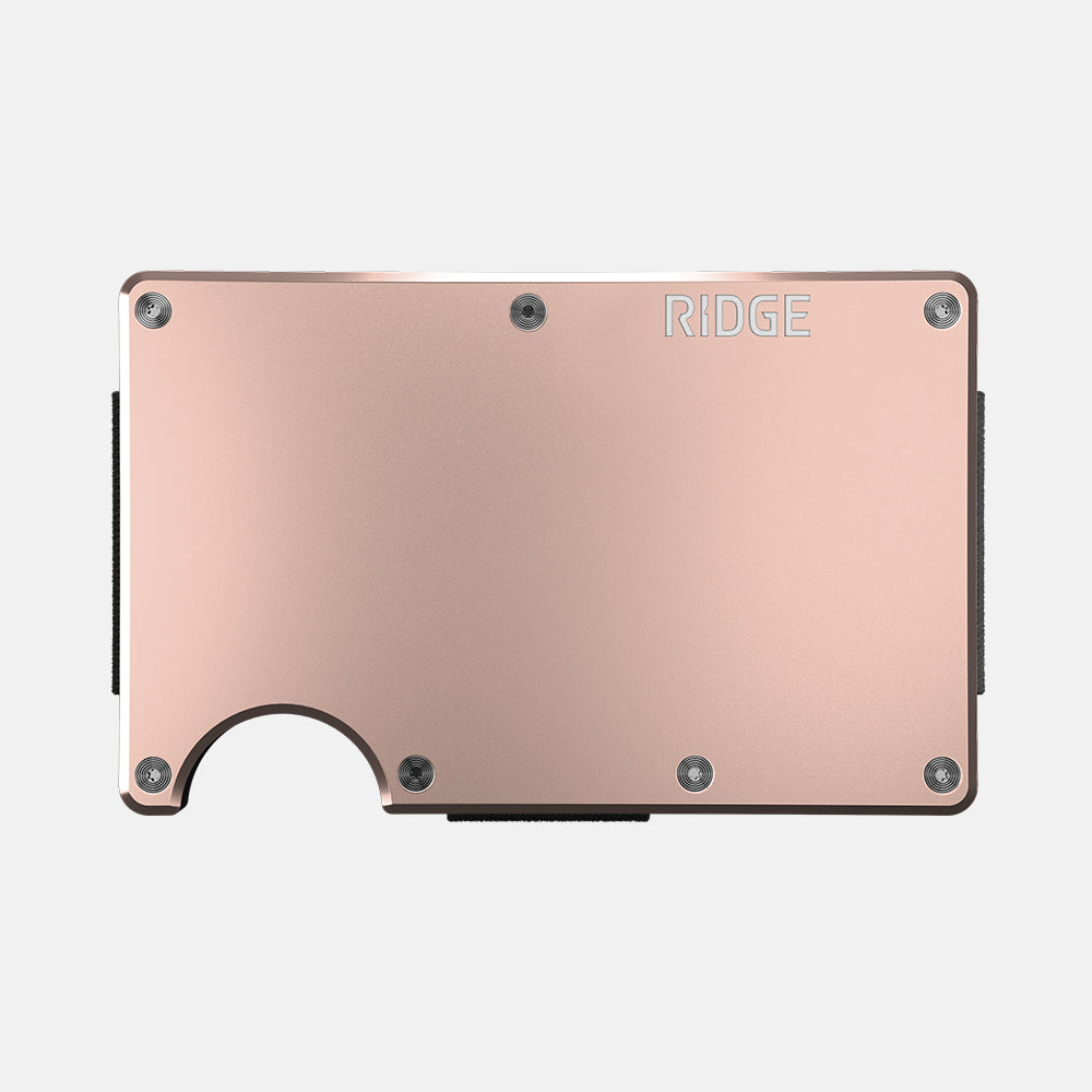Ridge Wallet - Rose Quartz