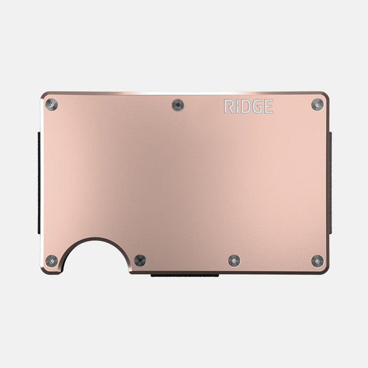 Ridge Wallet - Rose Quartz