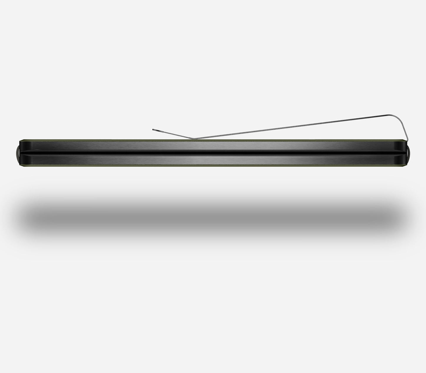 Ridge Wallet - Matte Olive Titanium