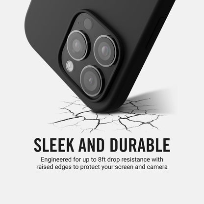 Everyday Charging Kit - iPhone 16 Plus - Midnight Black Leather