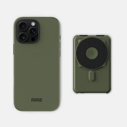 Everyday Charging Kit - iPhone 16 Pro Max - Matte Olive